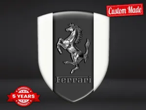 Ferrari Logosticker Business Sport Tuning Anpassbar
